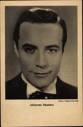 Ak Schauspieler Johannes Heesters, Portrait