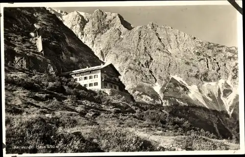 Ak Tirol Österreich, Karwendelhaus, Karwendel