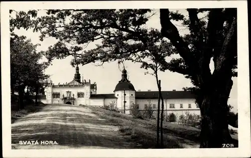 Ak Příbram Pibrans Mittelböhmen, Kloster Svatá Hora, Wallfahrtsort