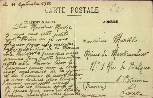 Ak Bone Algerien, Le Port