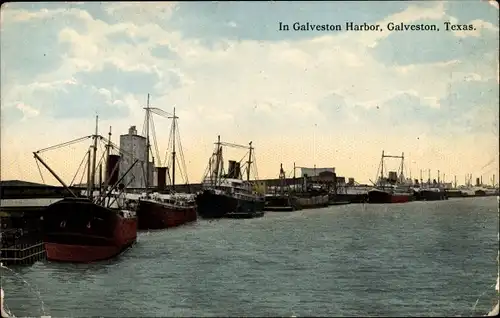 Ak Galveston Texas USA, Harbor