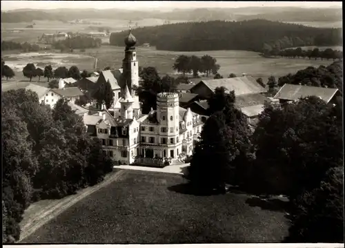 Ak Ising Chieming am Chiemsee Oberbayern, Teilansicht