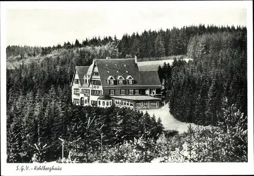 Ak Dahle Altena im Sauerland, S. G. V. Kohlberghaus