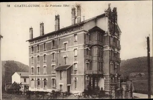 Ak Châtel Guyon Puy de Dôme, Le Printania Hotel