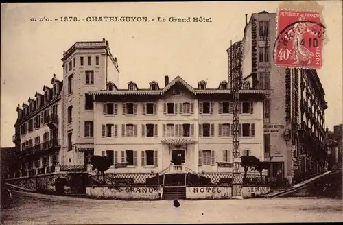 Ak Châtel Guyon Puy de Dôme, Le Grand Hotel