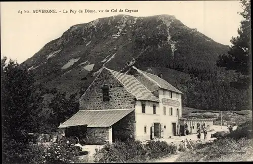 Ak Puy de Dôme, Vu du Col de Ceyssat
