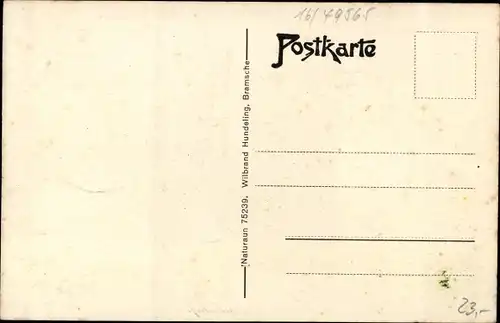 Ak Bramsche in Niedersachsen, Bahnhofstraße