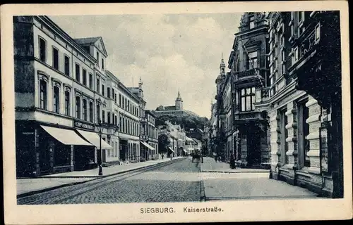 Ak Siegburg an der Sieg, Kaiserstraße