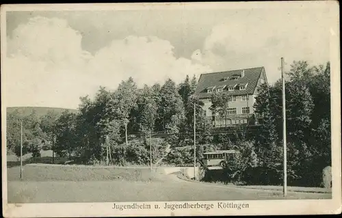 Ak Köttingen Lindlar Oberbergischer Kreis, Jugendherberge und Jugendheim