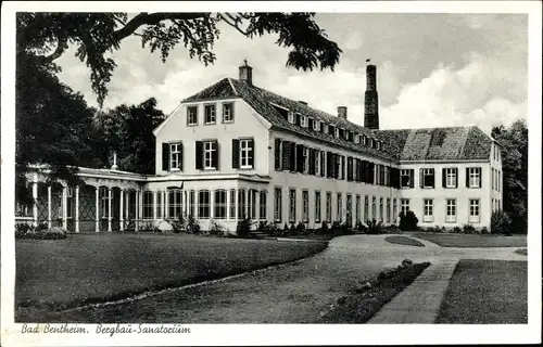 Ak Bad Bentheim in Niedersachsen, Bergbau Sanatorium