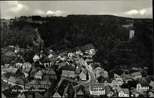 Ak Bad Berneck im Fichtelgebirge Bayern, Gesamtansicht