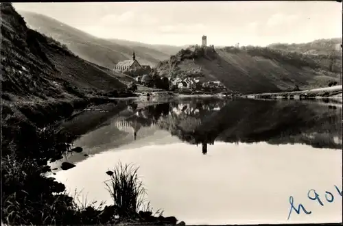 Ak Beilstein an der Mosel, Morgenstimmung