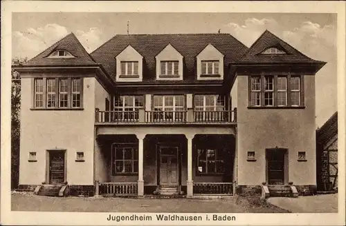 Ak Waldhausen Buchen im Odenwald, Jugendheim Waldhausen