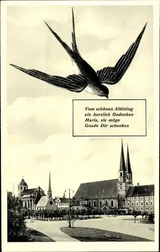 10 alte Ak Altötting in Bayern, diverse Ansichten