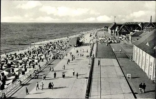 10 alte Ak Westerland auf Sylt, diverse Ansichten