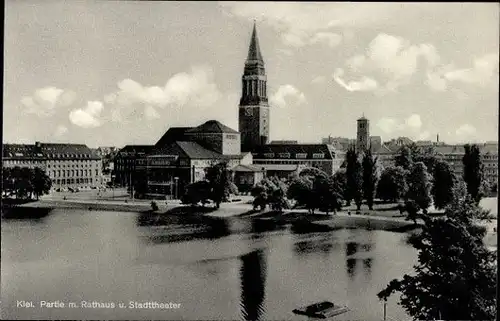 10 alte Ak Kiel in Schleswig Holstein, diverse Ansichten