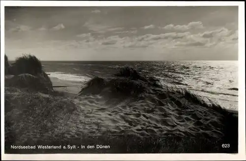 10 alte Ak Westerland auf Sylt, diverse Ansichten