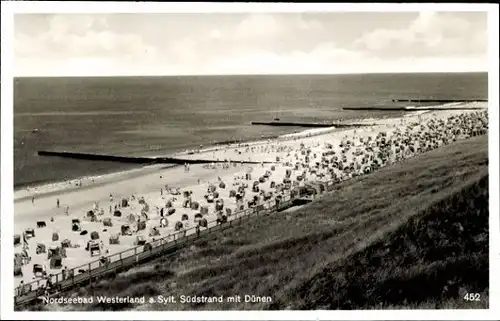 10 alte Ak Westerland auf Sylt, diverse Ansichten