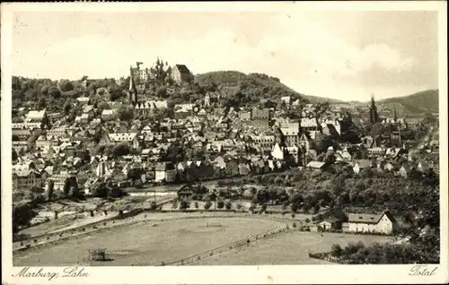 10 alte Ak Marburg in Hessen, diverse Ansichten