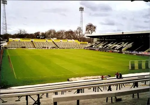 10 alte Ak Fußballstadion, diverse Ansichten