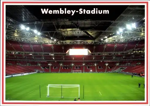 10 alte Ak Fußballstadion, diverse Ansichten