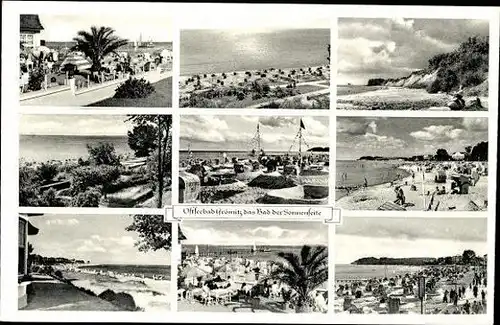 10 alte Ak Ostseebad Grömitz, diverse Ansichten