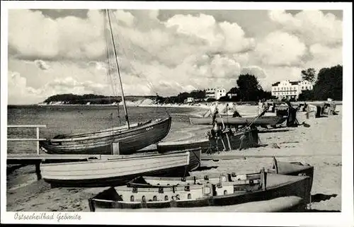 10 alte Ak Ostseebad Grömitz, diverse Ansichten