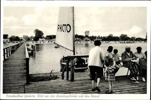 10 alte Ak Ostseebad Grömitz, diverse Ansichten