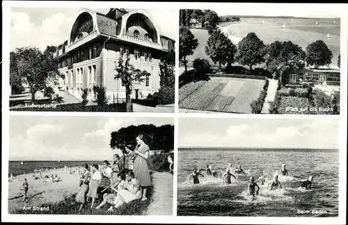 10 alte Ak Niendorf Timmendorfer Strand Schleswig Holstein, diverse Ansichten