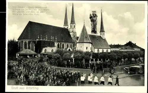 10 alte Ak Altötting in Bayern, diverse Ansichten