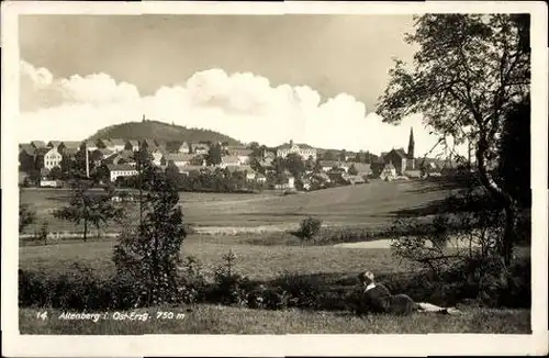 9 alte Ak Altenberg Erzgebirge, diverse Ansichten