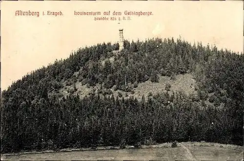 9 alte Ak Altenberg Erzgebirge, diverse Ansichten