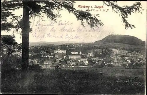 9 alte Ak Altenberg Erzgebirge, diverse Ansichten