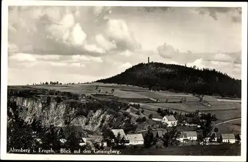 9 alte Ak Altenberg Erzgebirge, diverse Ansichten