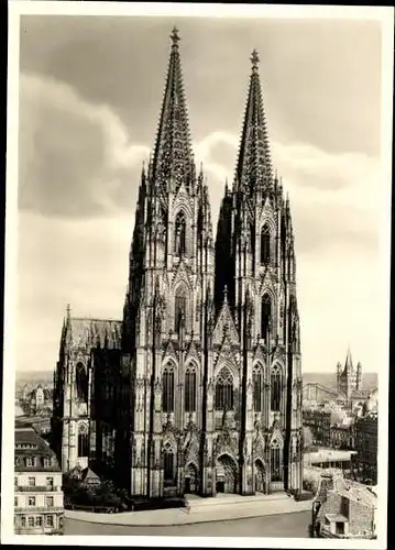 10 alte Ak Köln, diverse Ansichten