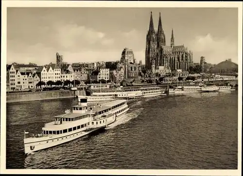 10 alte Ak Köln, diverse Ansichten