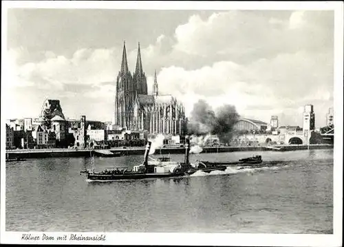 10 alte Ak Köln, diverse Ansichten