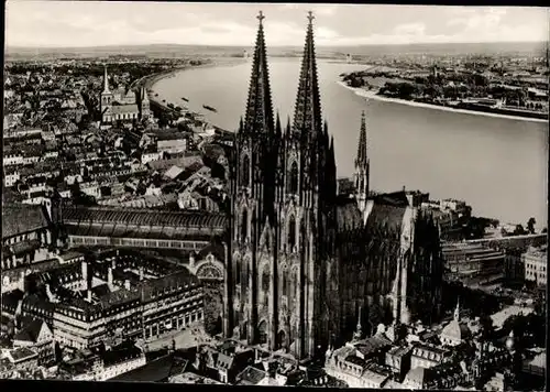 10 alte Ak Köln, diverse Ansichten