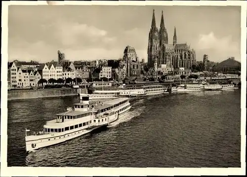 10 alte Ak Köln, diverse Ansichten