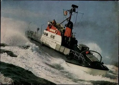 10 alte Ak Seenot-Rettungskreuzer, diverse Ansichten