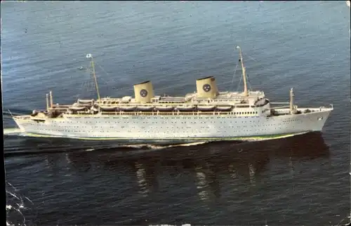 Ak Dampfschiff MS Kungsholm, Swedish American Line