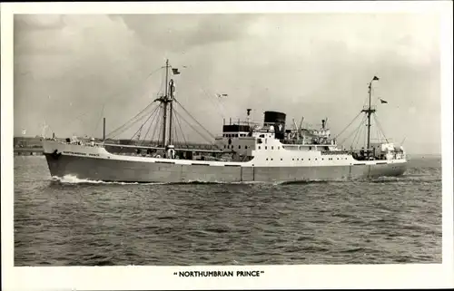 Foto Frachtschiff Northumbrian Prince, Prince Line