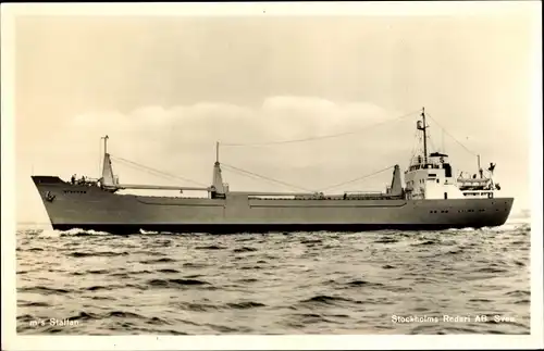 Ak Frachtschiff MS Stalten, Stockholms Rederi Ab Svea