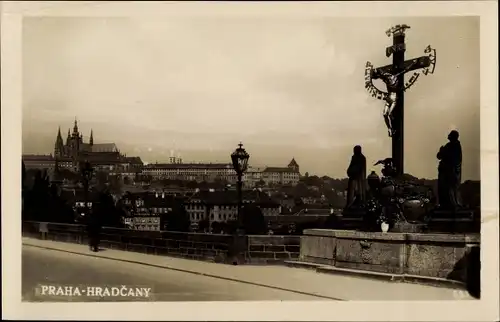 Ak Praha Prag Tschechien, Hradcany, Hradschin