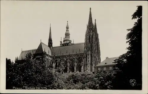 Ak Praha Prag Tschechien, Chram Sv. Vita