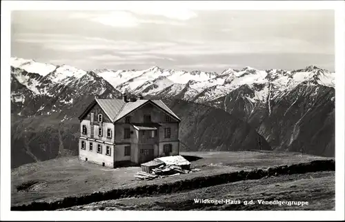 Ak Bramberg am Wildkogel in Salzberg, Wildkogel Haus, Venedigergruppe, Neukirchen am Großvenediger