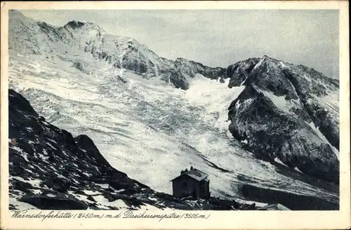 Ak Krimml in Salzburg, Warnsdorfer Hütte