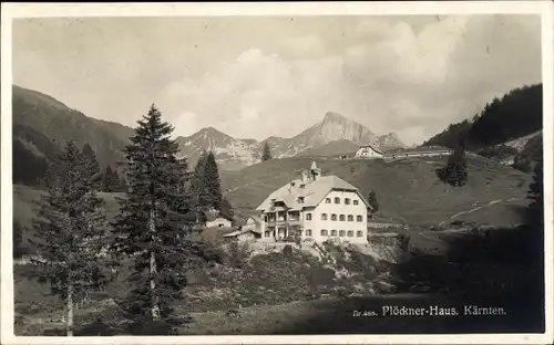 Ak Kärnten Österreich, Plöckner-Haus