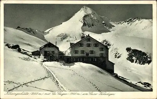 Ak Neukirchen am Großvenediger in Salzburg, Kürsingerhütte, Gr. Geiger