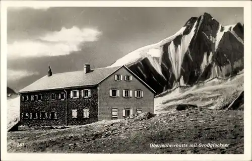 Ak Heiligenblut am Großglockner in Kärnten, Oberwalderhütte